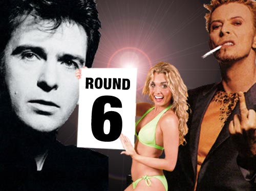David Bowie vs Peter Gabriel David Bowie vs Peter Gabriel