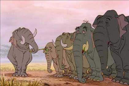 marche des elephants