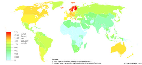 carte métal