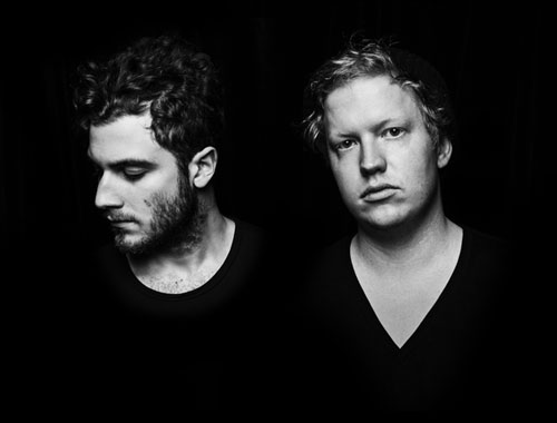 Nicolas Jaar and Dave Harrington Nicolas Jaar and Dave Harrington